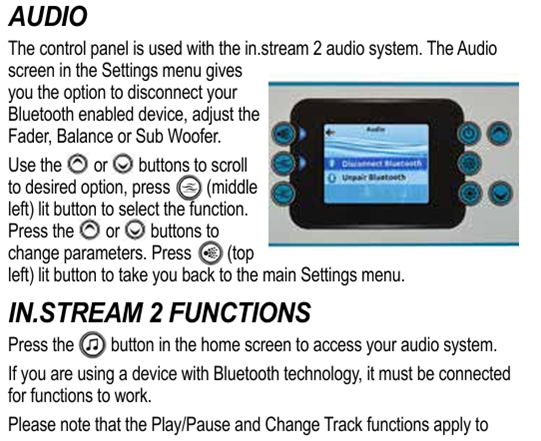 Manual page: audio