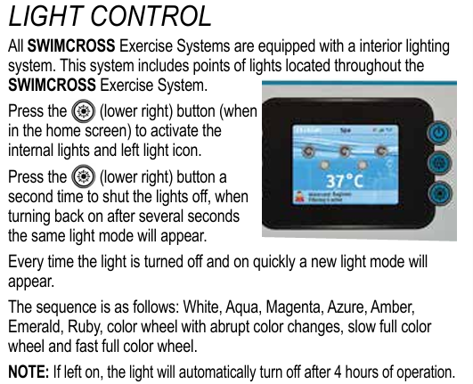 Manual page: lights
