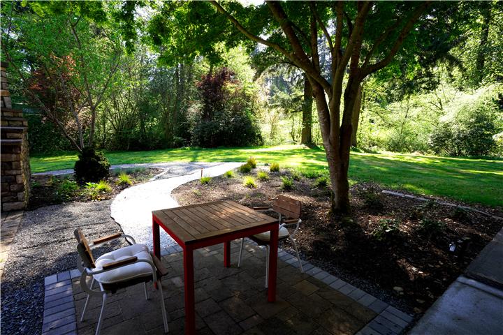 Garden dining table